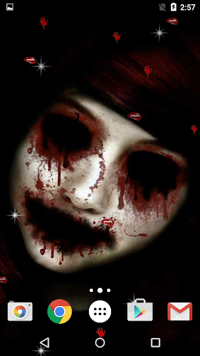 Horror Live Wallpapers HD - Image screenshot of android app