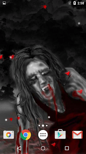 Horror Live Wallpapers HD - Image screenshot of android app
