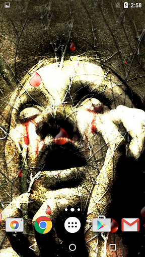 Horror Live Wallpapers HD - Image screenshot of android app
