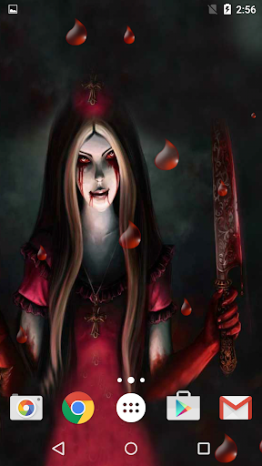 Horror Live Wallpapers HD - Image screenshot of android app