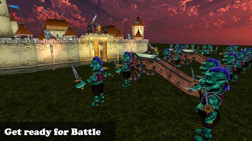 Epic Castle Attack: Empire Defense Battlefield - Gameplay image of android game