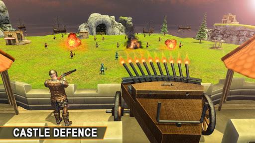Castle Wall Defense Siege War - Gameplay image of android game