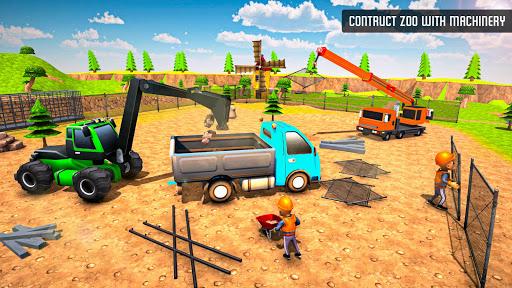 Zoo Dinosaur Animal Transport - Gameplay image of android game