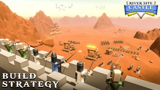 Castle Wall Defense: War Games - Gameplay image of android game