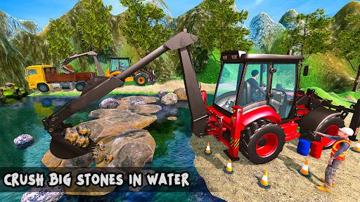 City Excavator JCB Games - Gameplay image of android game