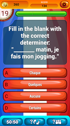 French Grammar Test Quiz - عکس بازی موبایلی اندروید