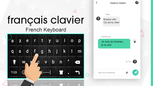 French Keyboard: French Language Typing Keyboard - عکس برنامه موبایلی اندروید