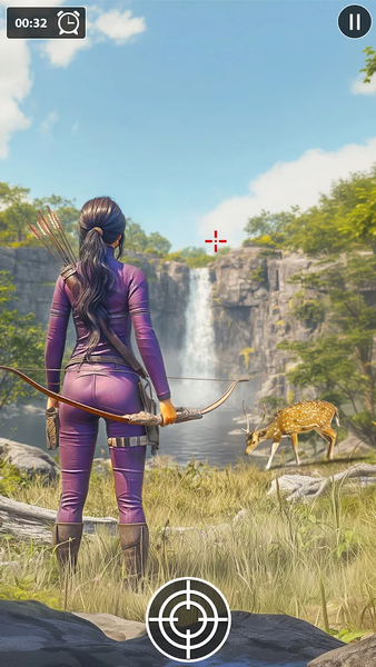Archery Huntress: Animal Hunt - Gameplay image of android game