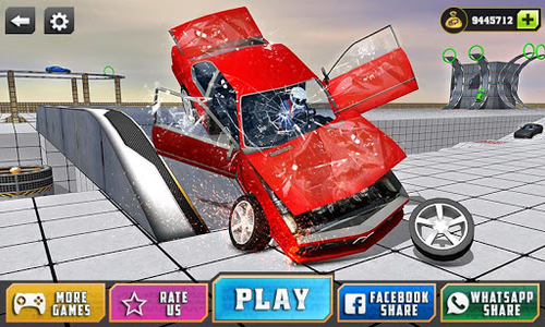 Derby Car Crash Stunts - Gameplay image of android game