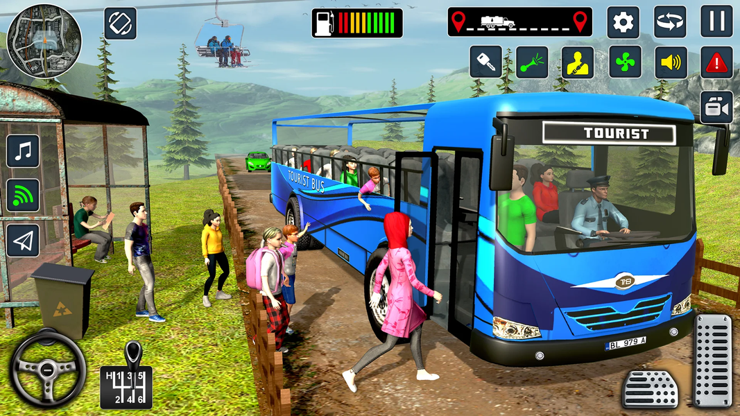 Public Bus Driver: Bus Games - Gameplay image of android game