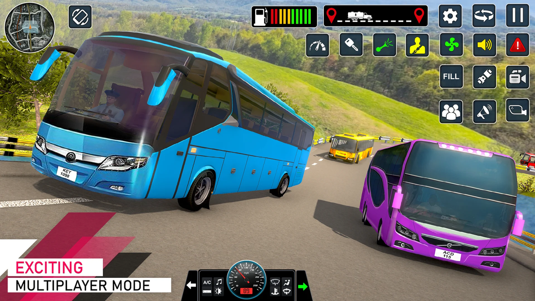 Public Bus Driver: Bus Games - Gameplay image of android game