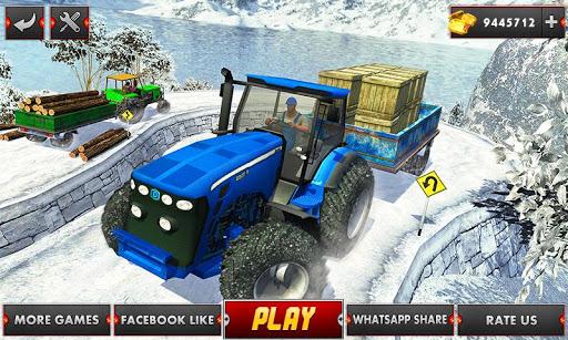 Farm Tractor Cargo Driving Sim - عکس بازی موبایلی اندروید