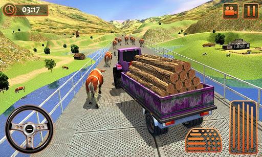 Farm Tractor Cargo Driving Sim - عکس بازی موبایلی اندروید