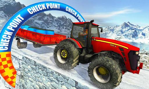 Farm Tractor Cargo Driving Sim - عکس بازی موبایلی اندروید