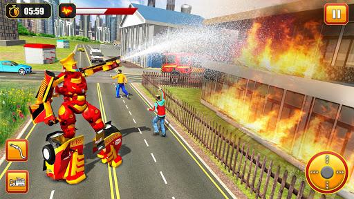 Firefighter Robot Rescue Hero - عکس بازی موبایلی اندروید