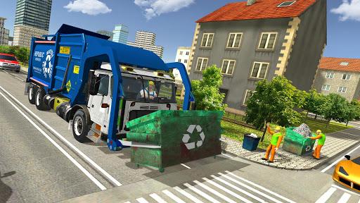 Trash Dump Truck Driver Game - Gameplay image of android game