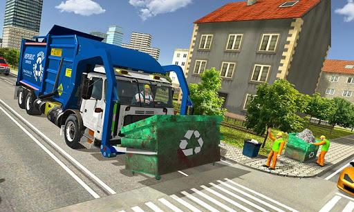 Trash Dump Truck Driver Game - Gameplay image of android game