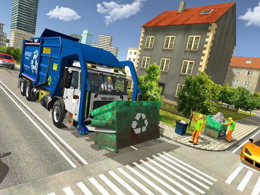 Trash Dump Truck Driver Game - Gameplay image of android game