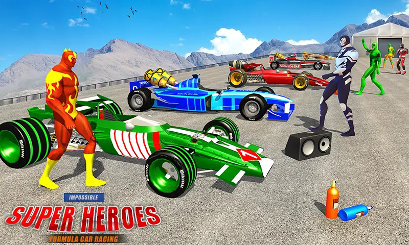 Extreme Stunt Car Racing Games - عکس برنامه موبایلی اندروید