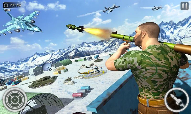 Airplane Sky Shooter Game - Image screenshot of android app