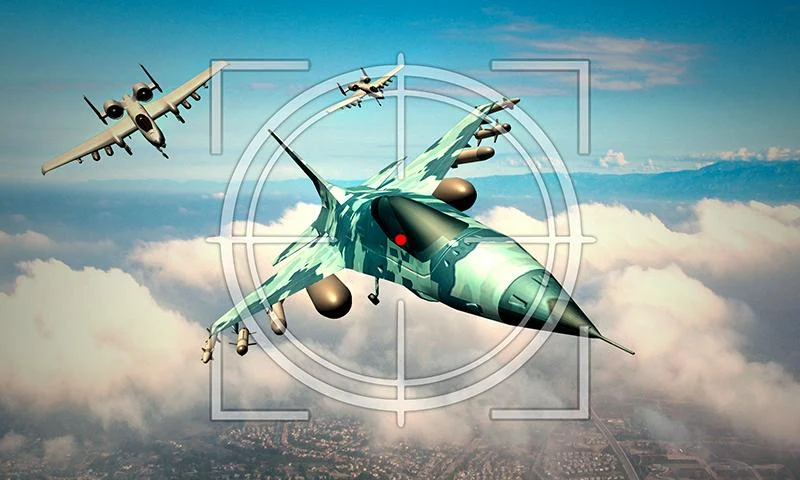 Airplane Sky Shooter Game - Image screenshot of android app