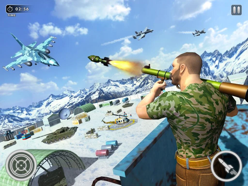 Airplane Sky Shooter Game - Image screenshot of android app