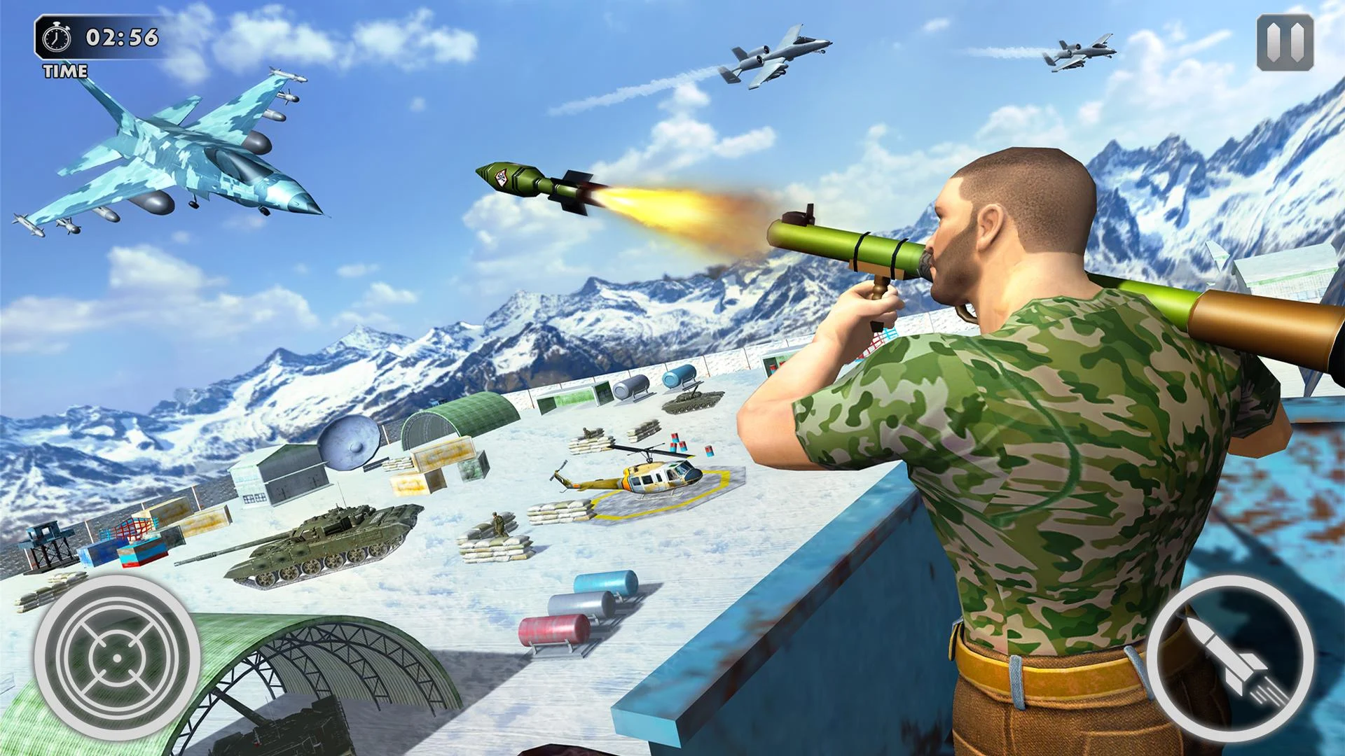 برنامه Airplane Sky Shooter Game 2020