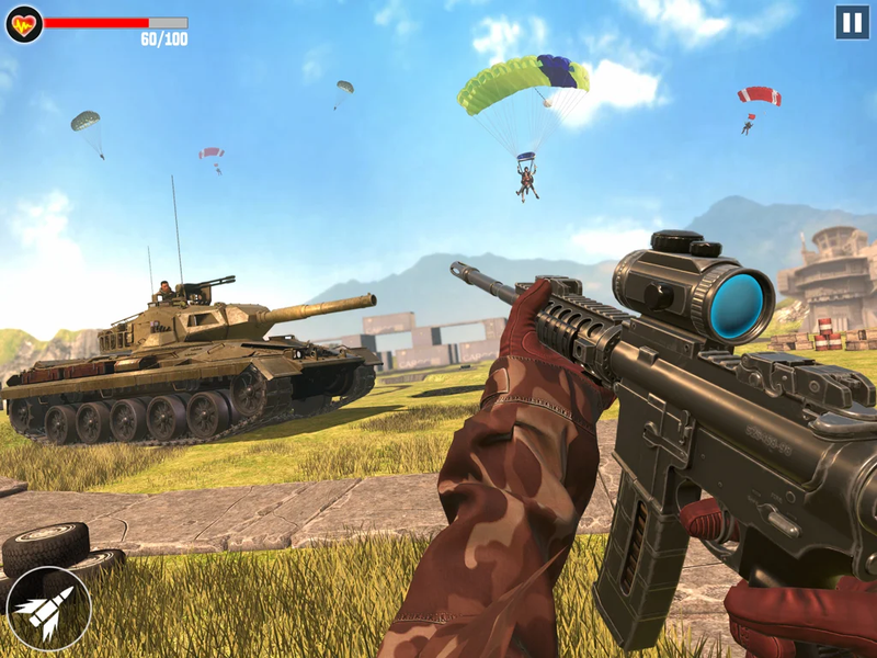 Modern FPS Military Strike - Gameplay image of android game