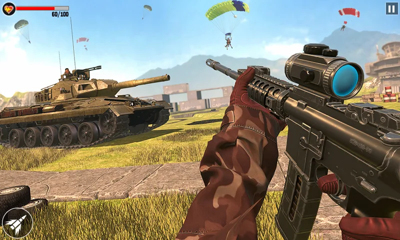 Modern FPS Military Strike - Gameplay image of android game