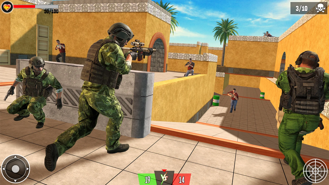 Modern FPS Military Strike - Gameplay image of android game