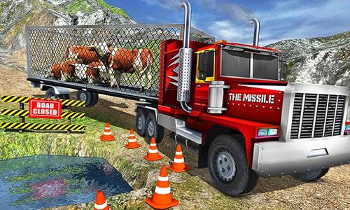 Offroad Farm Animal Truck Driving Game 2020 - رانندگی کامیون حمل دام - عکس بازی موبایلی اندروید