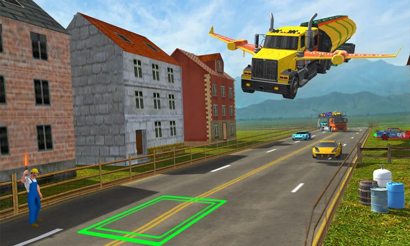 Oil Tanker Transport Driving - Gameplay image of android game