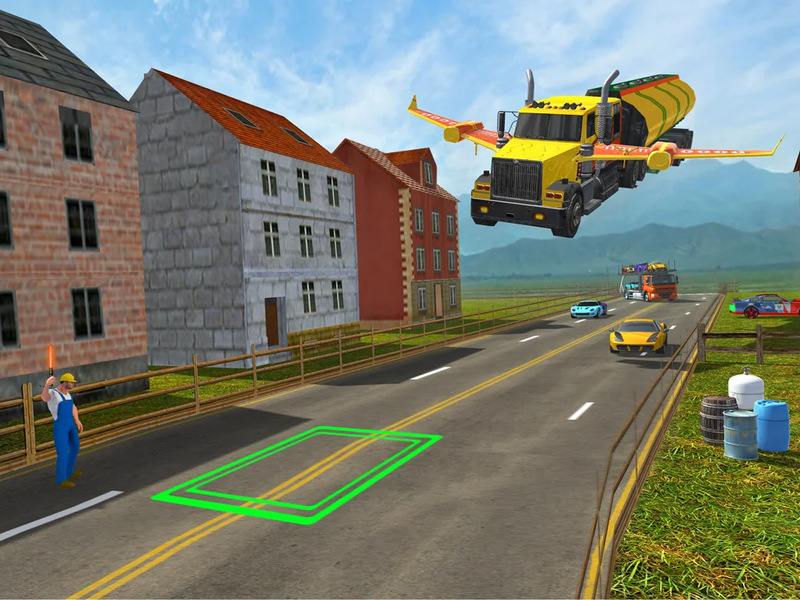 Oil Tanker Transport Driving - Gameplay image of android game