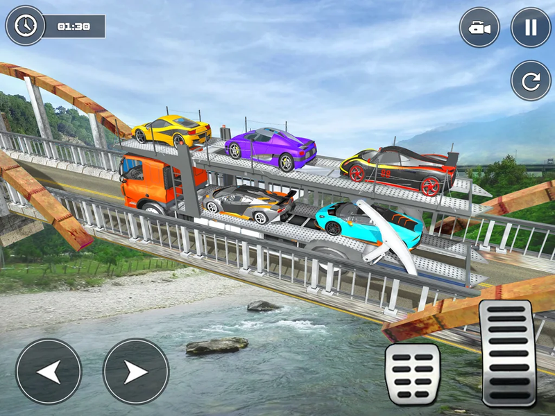 Oil Tanker Transport Driving - Gameplay image of android game