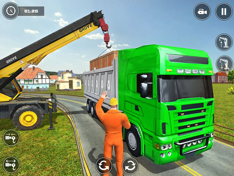 Oil Tanker Transport Driving - Gameplay image of android game