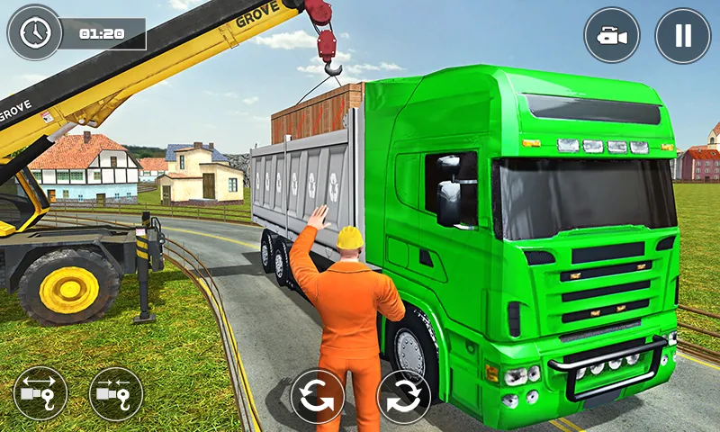 Oil Tanker Transport Driving - Gameplay image of android game