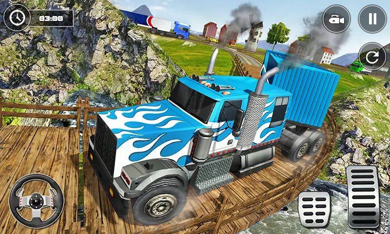 Oil Tanker Transport Driving - Gameplay image of android game