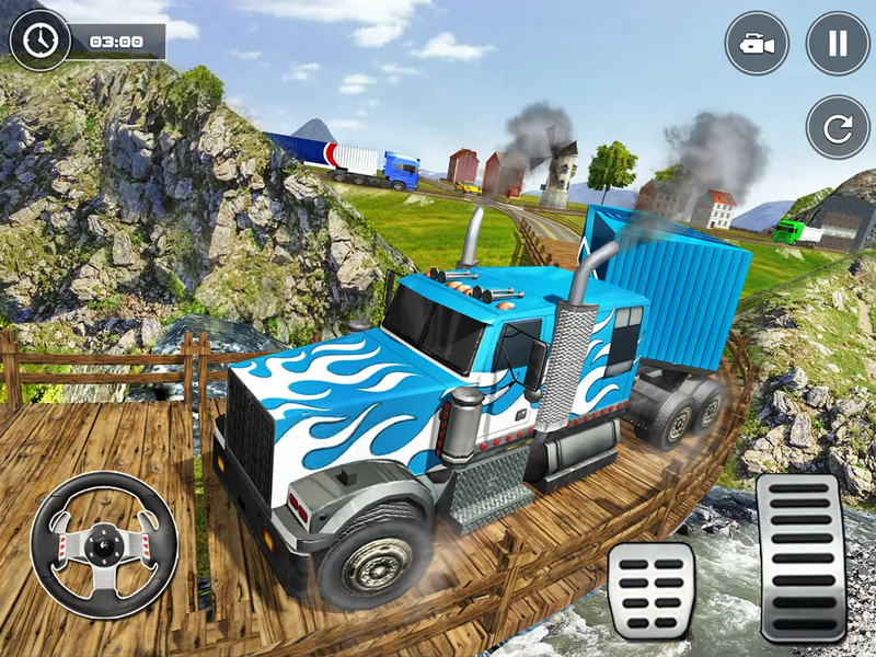 Oil Tanker Transport Driving - Gameplay image of android game