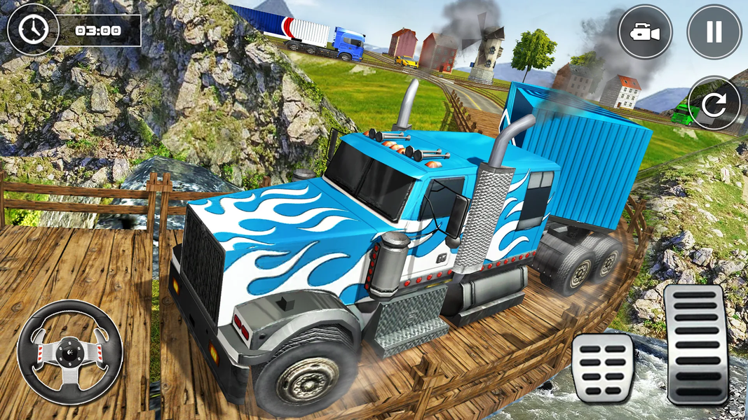 Oil Tanker Transport Driving - Gameplay image of android game