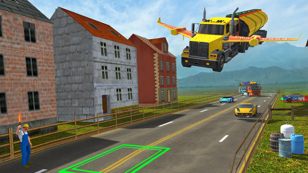 Oil Tanker Transport Driving - Gameplay image of android game