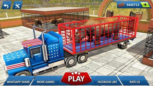 Offroad Wild Animal Truck Driv - عکس بازی موبایلی اندروید
