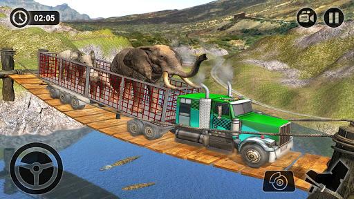 Offroad Wild Animal Truck Driv - عکس بازی موبایلی اندروید