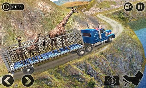 Offroad Wild Animal Truck Driv - عکس بازی موبایلی اندروید
