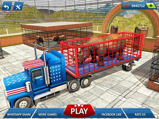Offroad Wild Animal Truck Driv - عکس بازی موبایلی اندروید
