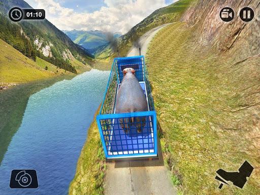 Offroad Wild Animal Truck Driv - عکس بازی موبایلی اندروید