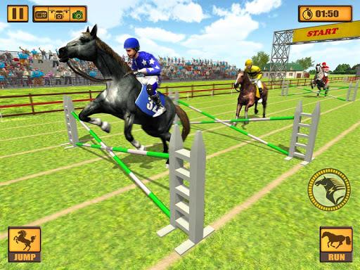 Horse Riding Derby Racing Game - عکس بازی موبایلی اندروید