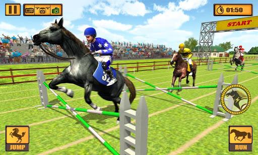 Horse Riding Derby Racing Game - عکس بازی موبایلی اندروید
