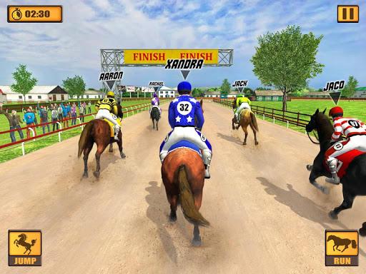 Horse Riding Derby Racing Game - عکس بازی موبایلی اندروید
