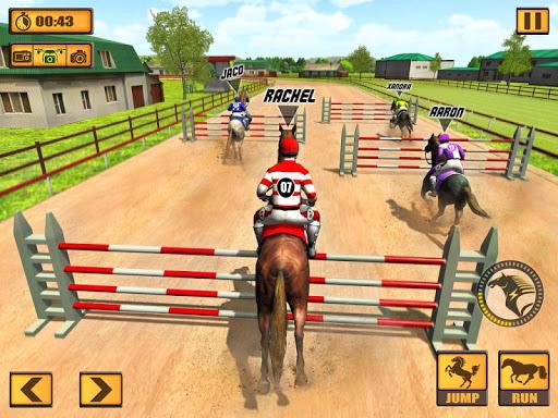 Horse Riding Derby Racing Game - عکس بازی موبایلی اندروید