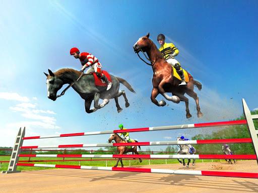 Horse Riding Derby Racing Game - عکس بازی موبایلی اندروید